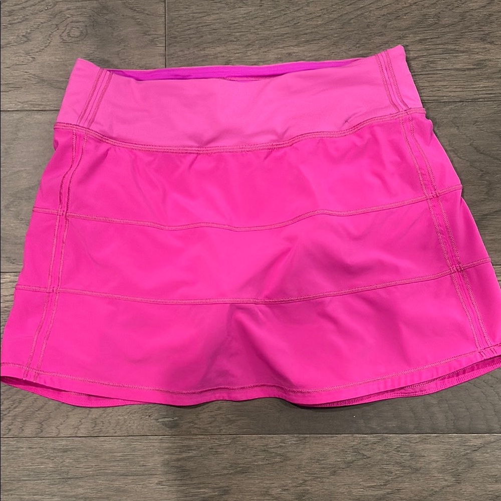 Lululemon Athletica Pink Skorts Vibrant Athletic Shorts